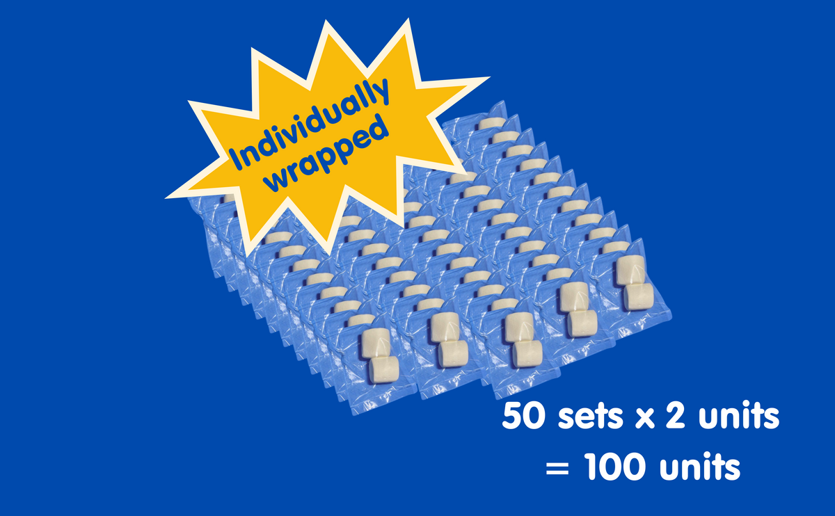 Cloudbites | Cylinder - Bulk Box x 500 units | Individually wrapped