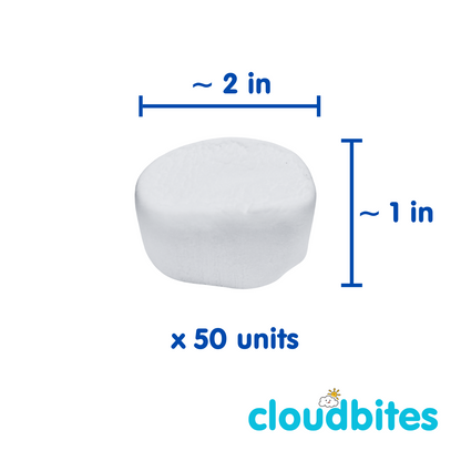 Cloudbites | Toasters | Bag x 50 units | Individually Wrapped