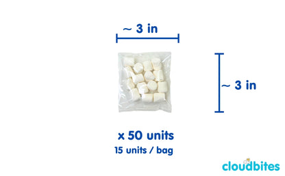Cloudbites | Mini | Bag x 50 units | Individually Wrapped