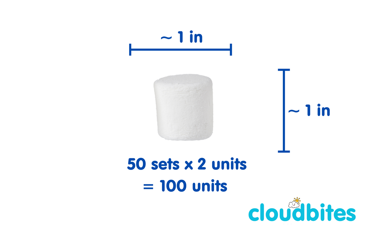 Cloudbites | Cylinder - Bulk Box x 500 units | Individually wrapped