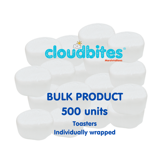 Cloudbites | Toasters | Bulk Box x 500 units | Individually wrapped